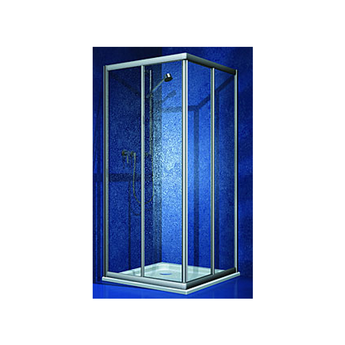 Sphinx 300 S8L41983 complete strip set for corner shower 2-piece with sliding doors and quarter round with sliding doors