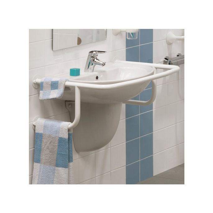 Handicare (Linido) LI2606000200 wastafelbeugel RVS gepolijst