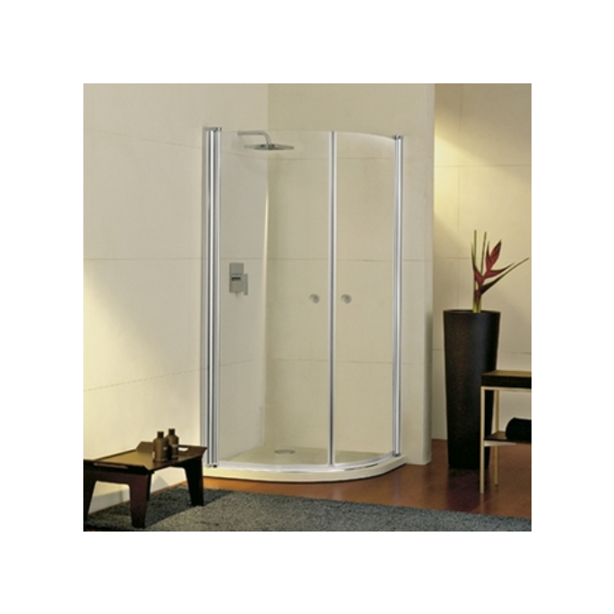 PDPlan Cristal C906 set lekstrippen 61.3cm inclusief 4 hoekjes voor kwartronde douche 90x90cm