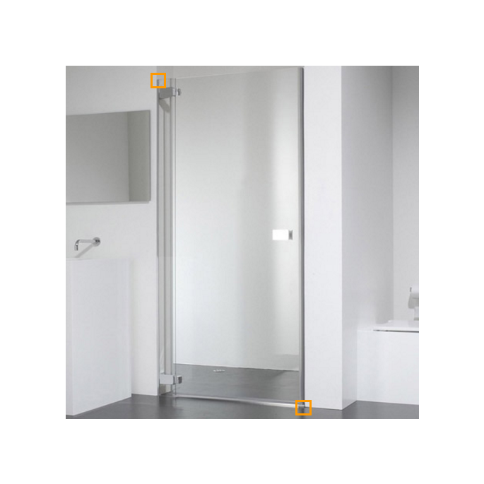 Provex E-Lite 1242SA05F Abdeckkappen Scharniere chrom