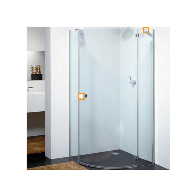 Provex 1246SA00F afwateringsstrip 120cm, 18mm hoog, transparant, voor glasdikte 6mm