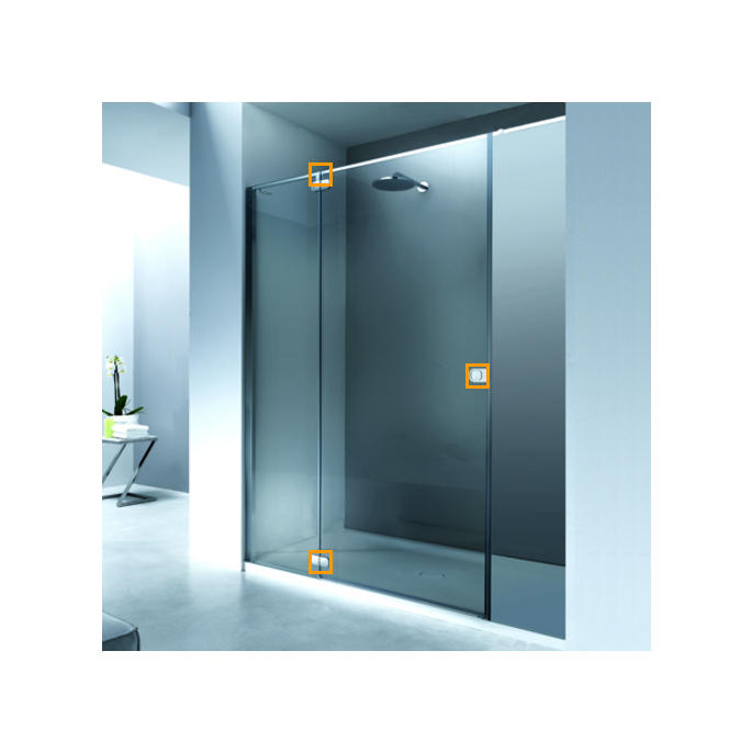 Provex Flat 1325SA07F afdekkappen profielen transparant