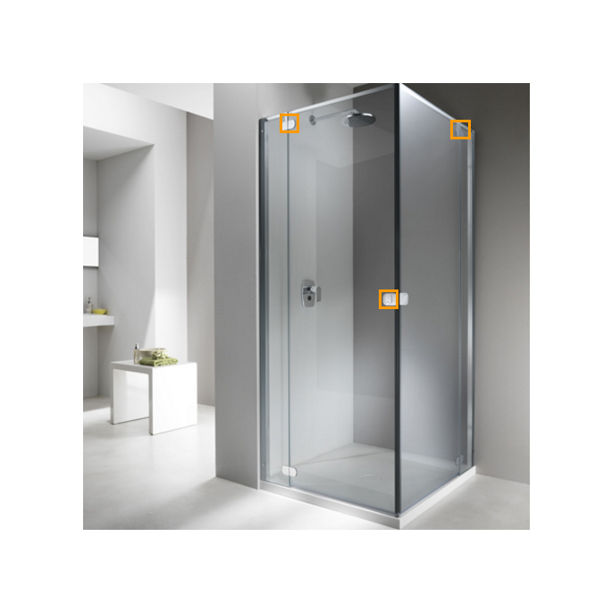 Provex Flat 1330SA05F onderdorpelset chroom