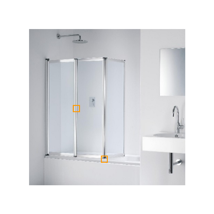 Provex Point - Classic 1207SA00F Drainagestreifen 16mm hoch, transparent