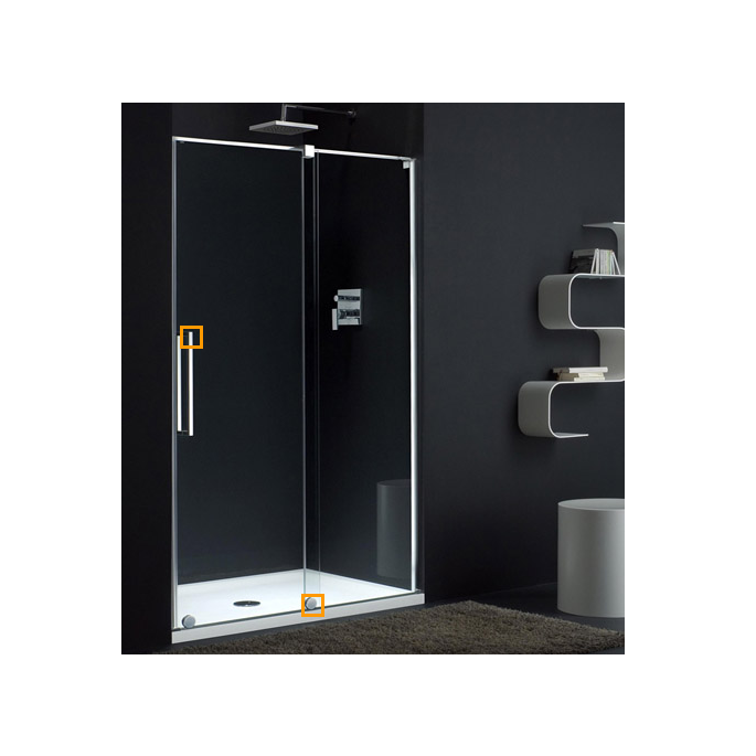 Provex S-Lite 1270SA00F Entwässerungsstreifen, transparent, für Glasdicke 6mm