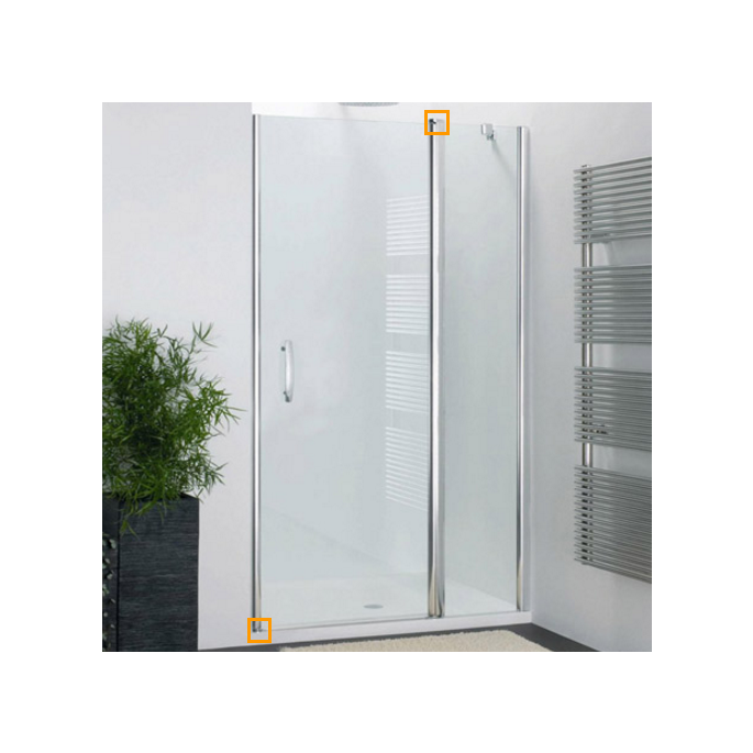 Provex 1201SA00F+ afwateringsstrip 120cm, 18mm hoog, transparant, voor glasdikte 6mm