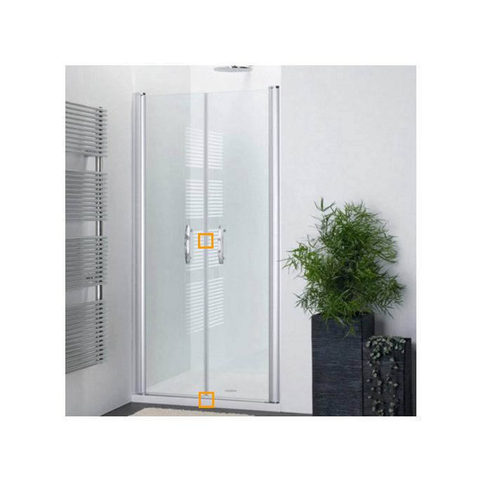 Provex 1236SA00F afwateringsstrip 92cm, 15mm hoog, transparant, voor glasdikte 6mm