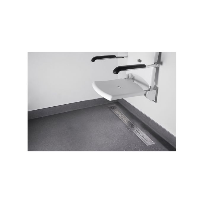 Easy Drain Vinyl EDVINM280035 douchegoot 80cm zijuitloop