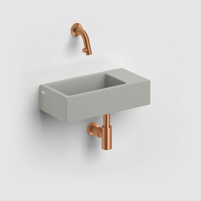 Clou Flush 3 CL0332031 ceramic fountain 36cm matte gray