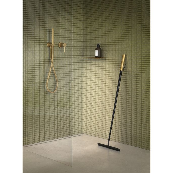 Decor Walther AquaBlade 0944082 wisser uitschuifbaar mat goud PVD