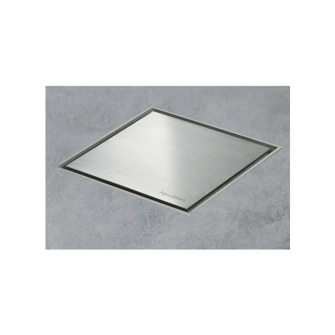 Easy Drain Aqua Jewels Quattro AJQ10X10ZM shower drain 10x10cm side spout