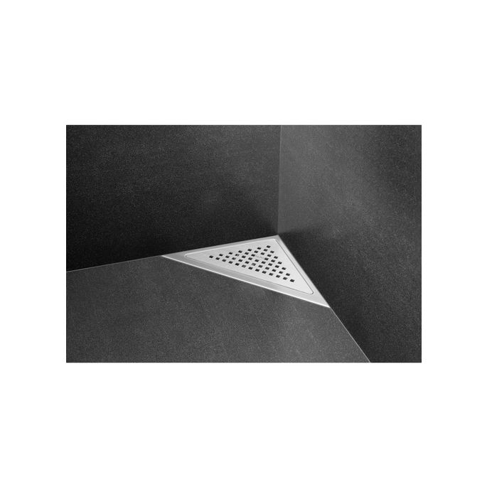 Easy Drain Aqua Plus Delta AQUA+DEMSI6 shower drain 24x24cm side spout