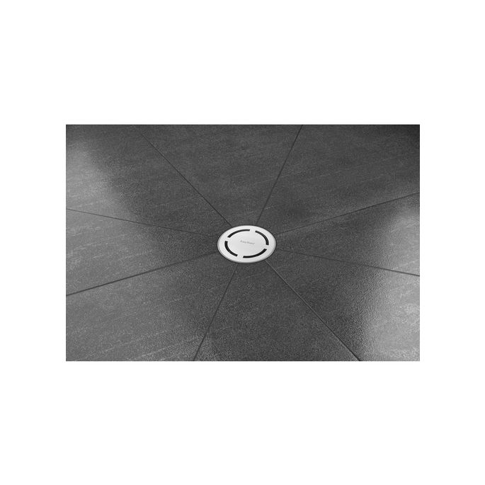 Easy Drain Aqua Round AQUARDX10MSI6 shower drain ø10cm side spout