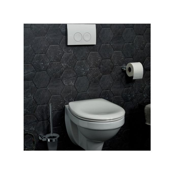 Haceka Gio 1208548 toilet roll holder chrome