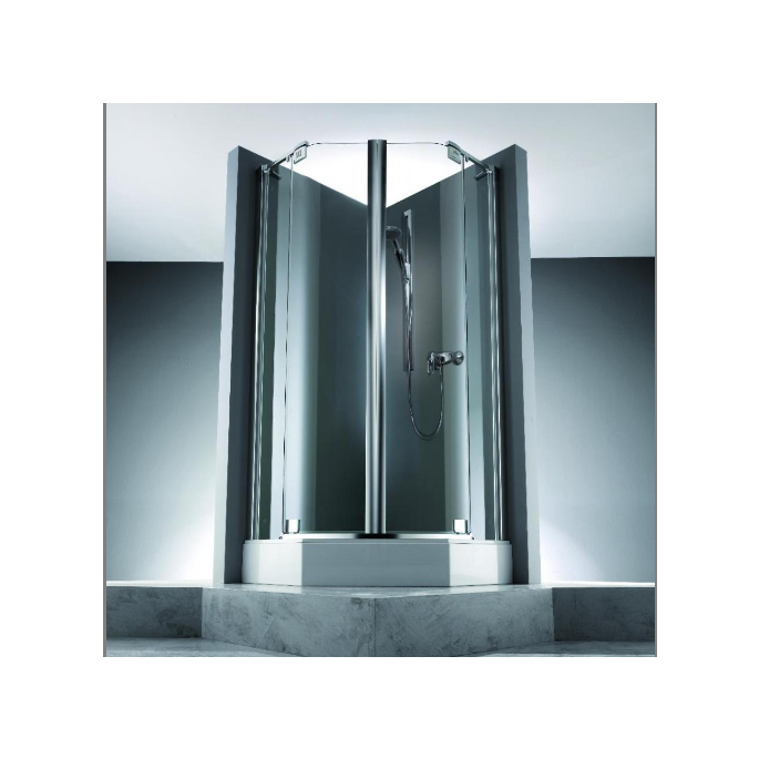 Huppe 1002, 059186 set of drain profiles for 4-piece pentagon