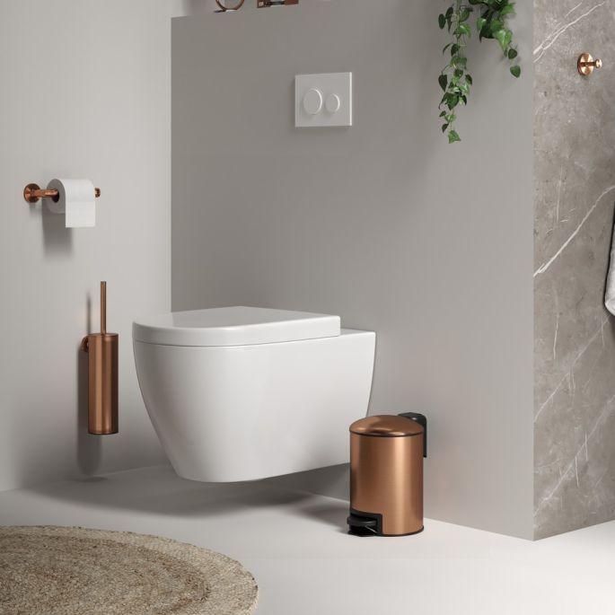 Brauer 5-GK-216 pedal bin 3l copper brushed