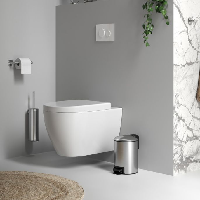 Brauer 5-NG-216 pedaalemmer 3l rvs geborsteld