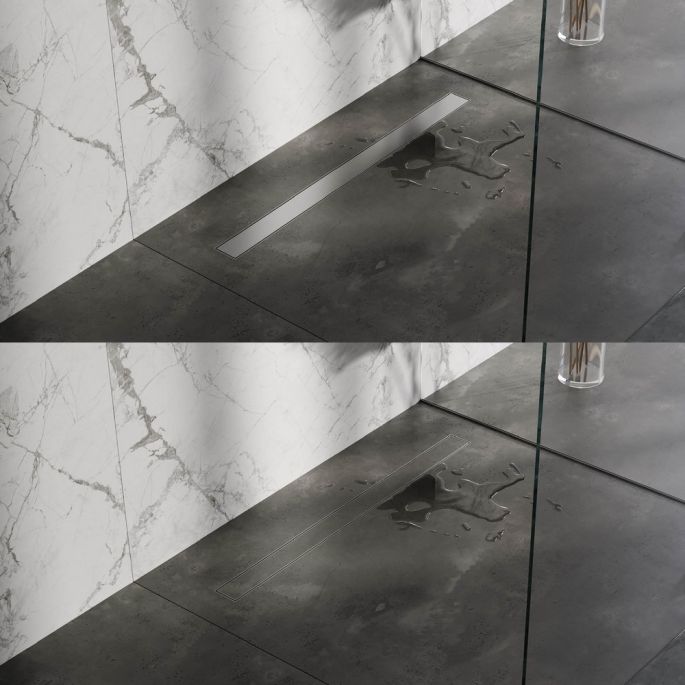 Brauer DR-LOSMR100NG lose Multifunktions Abdeckung 7 x 100cm Edelstahl gebürstet