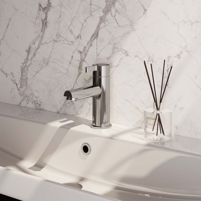 Brauer Edition 5-CE-001-HD1 low surface-mounted basin mixer model E chrome