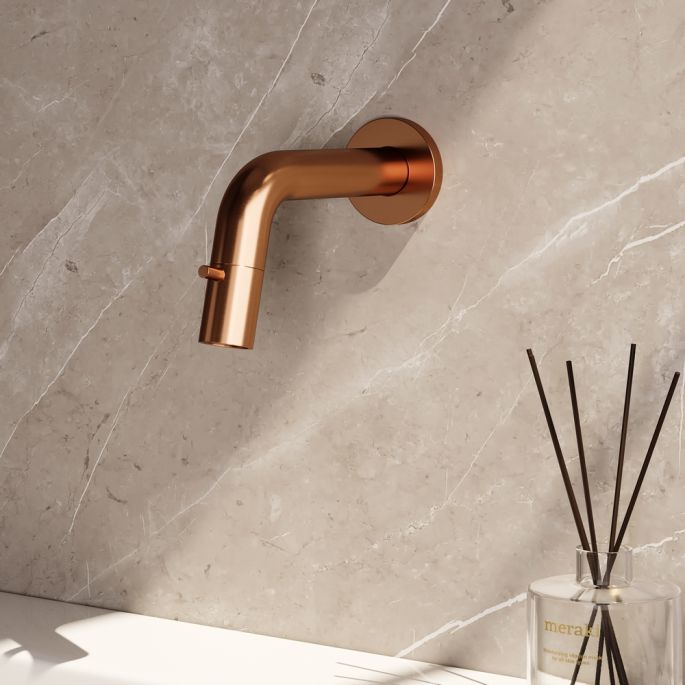 Brauer Edition 5-GK-082 inbouw fonteinkraan koper geborsteld PVD