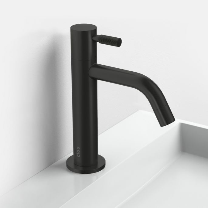 Clou Freddo 2 CL060300121L fountain tap standing high matt black