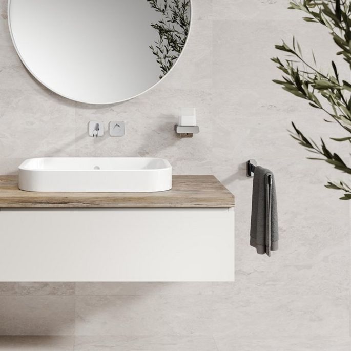 Geesa Shift Chrome 919916-02 zeepdispenser 200 ml met gesatineerd glas chroom