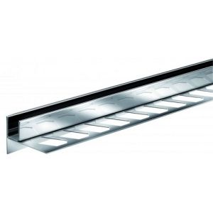 Blanke Aqua Keil Glas 1932840120R glass profile 1200x37mm right Stainless steel chrome-plated