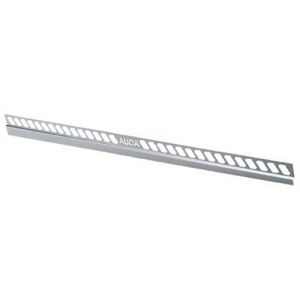 Blanke Aqua Keil Wand 8402856100R afsluitprofiel 2000x10x40mm rechts mat zwart