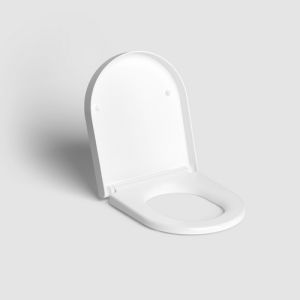 Clou First CL0406030 toilet seat with lid (shortened version) white
