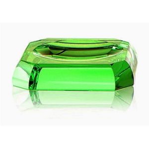Decor Walther Crystal 0931696 KR STS zeepschaal English green Crystal