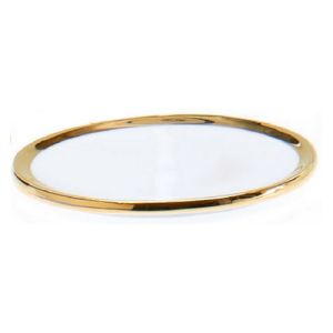 Decor Walther Porcelain 0849420 SA L bowl ø15cm porcelain white/gold