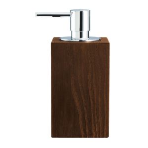 Decor Walther Wood 0926385 WO SSP zeepdispenser staand donker geolied thermo-essen/ chroom