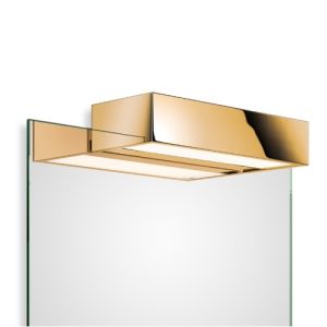Decor Walther 0420220 BOX 1-25 N LED clip-on light for mirror dimmable 25x10cm Gold