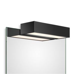 Decor Walther 0420260 BOX 1-25 N LED clip-on light for mirror dimmable 25x10cm Black matt