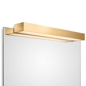 Decor Walther 0420482 BOX 1-60 N LED clip-on light for mirror dimmable 60x10cm Gold matt