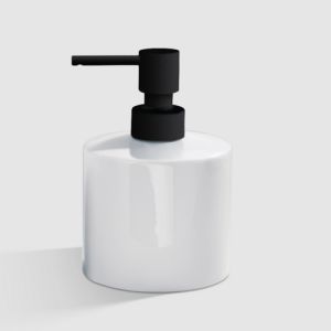 Decor Walther Porcelain 0844153 DW 520 soap dispenser freestanding matt black