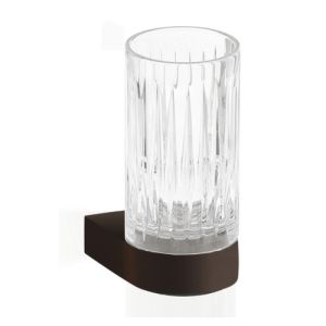 Decor Walther Century 0586917 CENTURY WMG glashouder helder glas/ donker brons