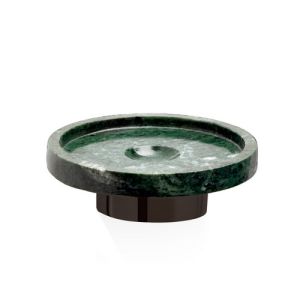 Decor Walther Century 0587017 CENTURY STS zeephouder groen marmer/ donker brons