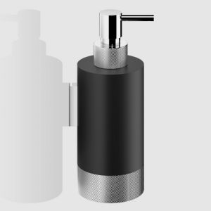Decor Walther Club 0855960 CLUB WSP 1 soap dispenser matt black and chrome