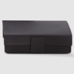 Decor Walther Nappa 0938690 NAPPA UTBD multi-purpose box with lid genuine leather black brown