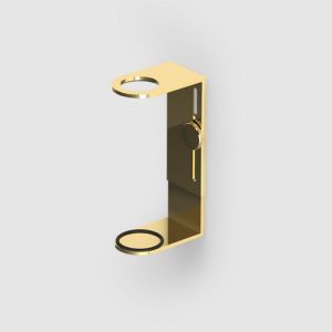 Decor Walther Porter 0859820 PORTER wall holder for soap dispenser gold