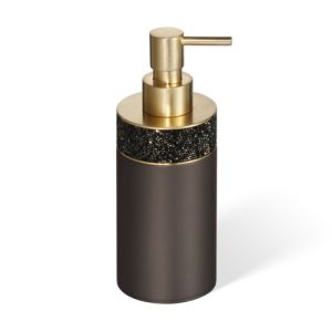 Decor Walther Rocks 0933641 ROCKS SSP 1 soap dispenser dark bronze/ gold matt