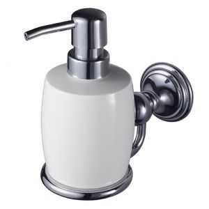 Haceka Allure 1126182 soap dispenser porcelain / chrome