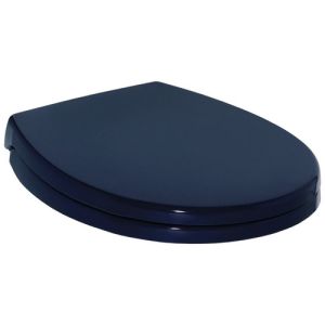 Ideal Standard Contour 21 S409236 toiletzitting met deksel blauw