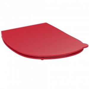 Ideal Standard Contour 21 Schools S4536GQ toilet seat with lid red
