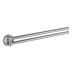 Inda Colorella A23150CR 2-Deckel Handtuchhalter chrom