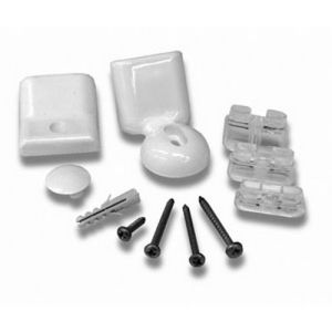 Novellini R01BARSAP-26 set of parts for wall mount white Ral 9010