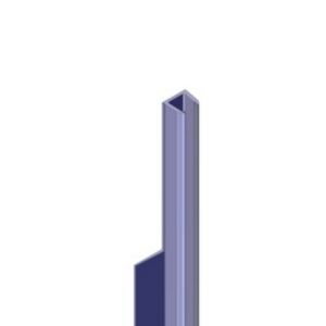Novellini R50ABERS1-TR vertical sealing strip door left transparent