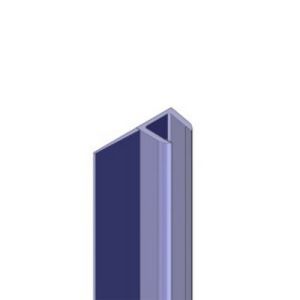 Novellini R50FBER01-TR vertical sealing strip transparent
