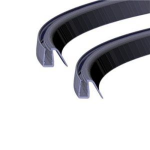Novellini R51BER01-TR set of curved sealing strips for quarter round